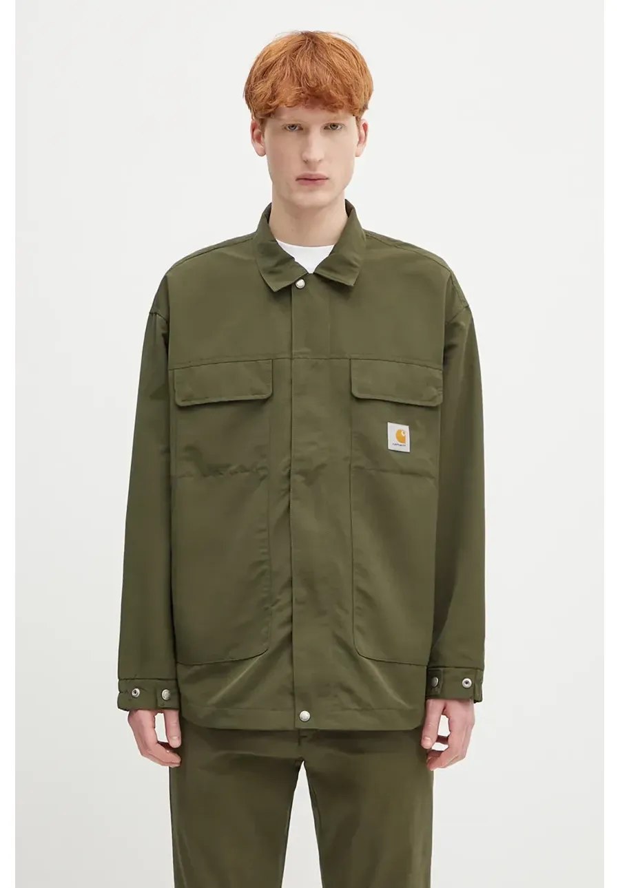 obrazek 1 Carhartt WIP kurtka Liam Jacket kolor zielony przejściowa I034564.41XX