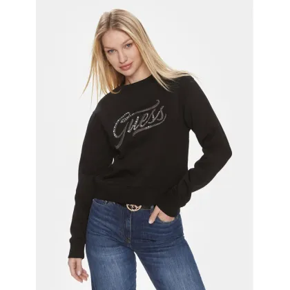 Zdjęcie Guess Bluza Cn Stones Logo W4RQ14 KB681 Czarny Relaxed Fit