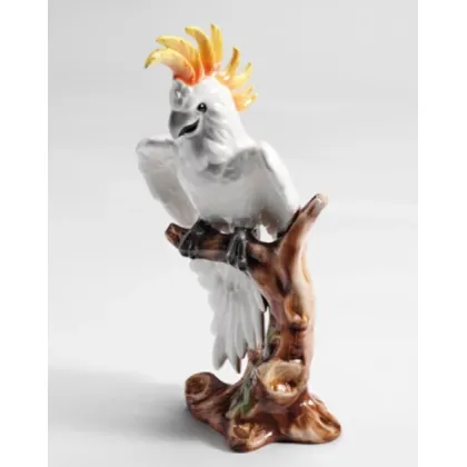 Picture A unique ceramic parrot - Il Gattopardo