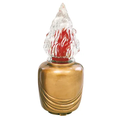 Zdjęcie Lampa nagrobkowa z brązu