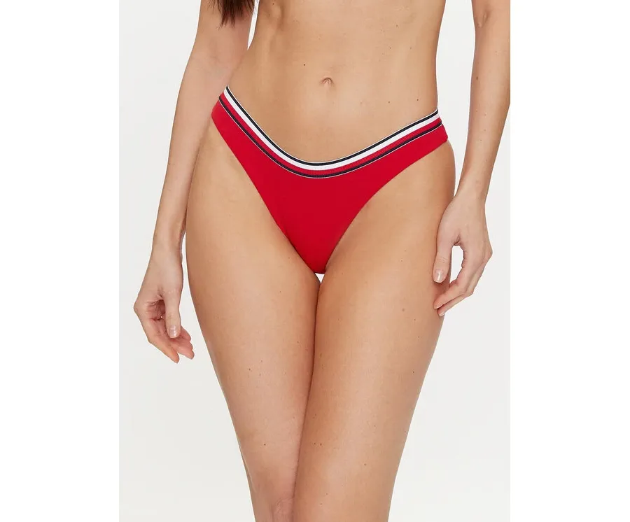 obrazek 1 Tommy Hilfiger Dół od bikini UW0UW05293 Czerwony