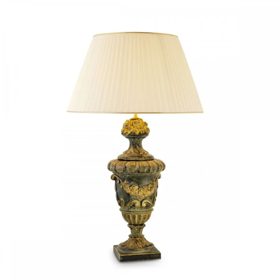 obrazek 1 Ceramiczna lampa stołowa H.54xL.22xP.22 cm