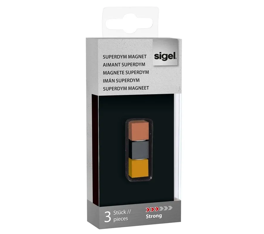 obrazek 2 Kolorowe magnesy Sigel