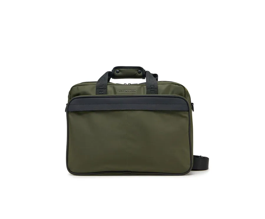 obrazek 1 Tommy Hilfiger Torba na laptopa Th Repreve Computer Bag AM0AM13186 Khaki