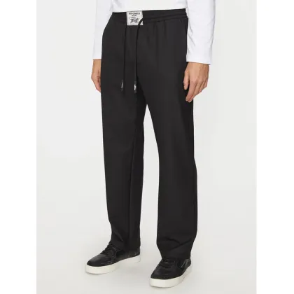 Zdjęcie Just Cavalli Spodnie dresowe 77OAAR11 Czarny Regular Fit