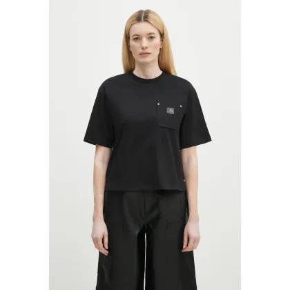 Zdjęcie Carhartt WIP t-shirt bawełniany Eldon damski kolor czarny I034376.89XX