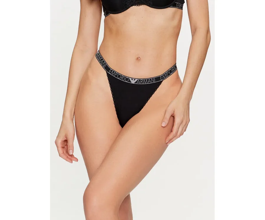 obrazek 1 Emporio Armani Underwear Stringi 164282 4R221 00020 Czarny