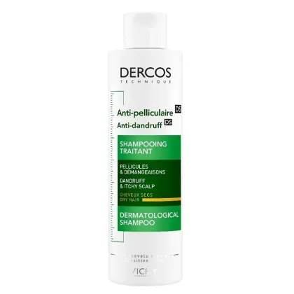 Zdjęcie Vichy Dercos Anti-Dandruff Przeciwłupieżowy szampon do włosów suchych, 200 ml 200 ml