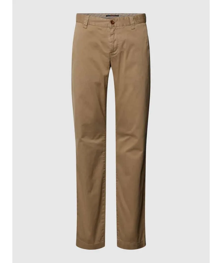 obrazek 1 Spodnie o kroju slim fit z wpuszczaną kieszenią model ‘LOU’