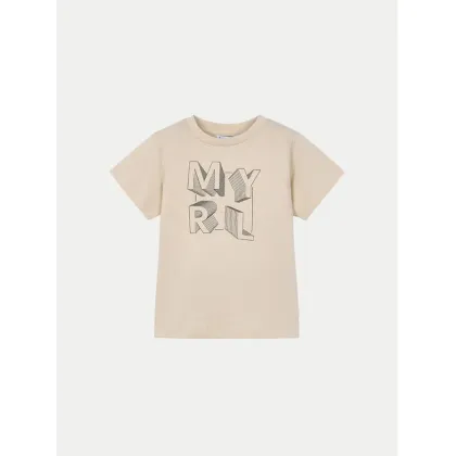 Zdjęcie Mayoral T-Shirt 170 Beżowy Regular Fit