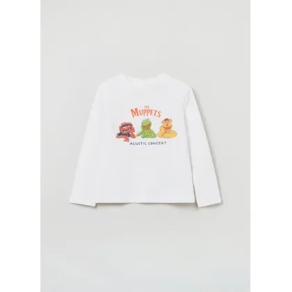 Zdjęcie OVS Bluzka DISNEY 1607620 Biały Regular Fit