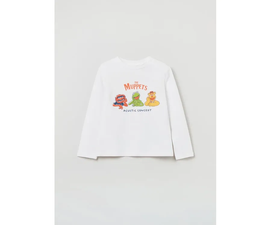 obrazek 1 OVS Bluzka DISNEY 1607620 Biały Regular Fit