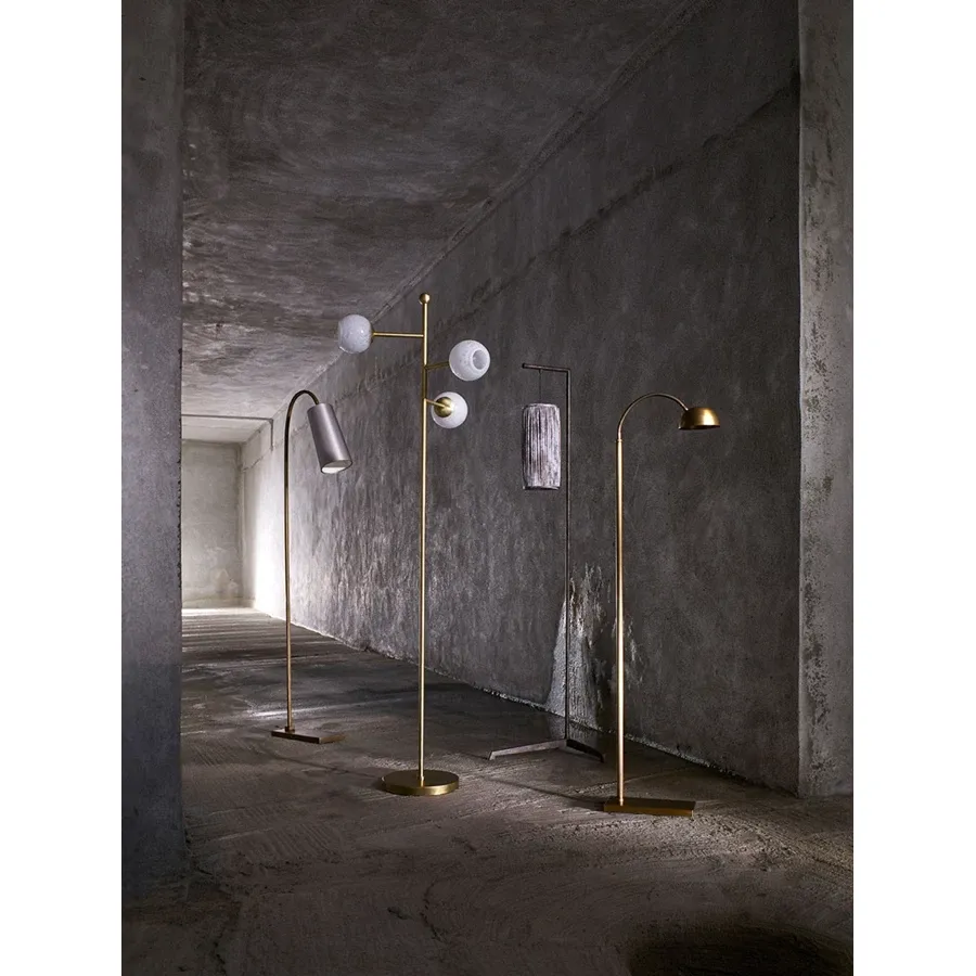 obrazek 6 Klasyczna wysoka podłogowa lampa wolnostojąca GALILEO