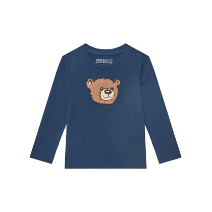 Zdjęcie Guess Bluzka N5YI25 K8HM4 Granatowy Regular Fit