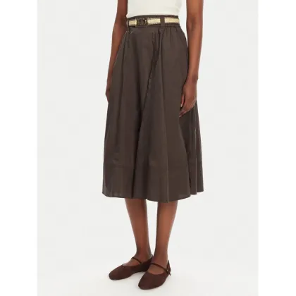 Zdjęcie TWINSET Spódnica trapezowa 251TT202J Brązowy Regular Fit