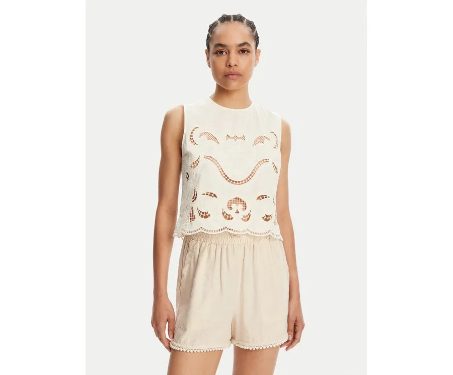 obrazek 1 TWINSET Top 251TT2165 Beżowy Loose Fit