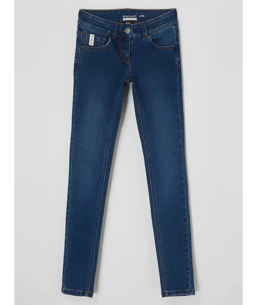 obrazek 1 Jeansy o kroju skinny fit z dodatkiem streczu model ‘Lissie’