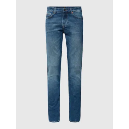 Zdjęcie Jeansy o kroju slim fit z detalem z logo model ‘Delaware’