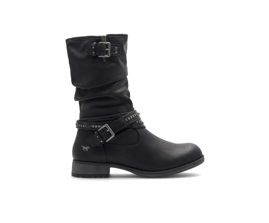 obrazek 1 Mustang Botki 1139-624 Czarny