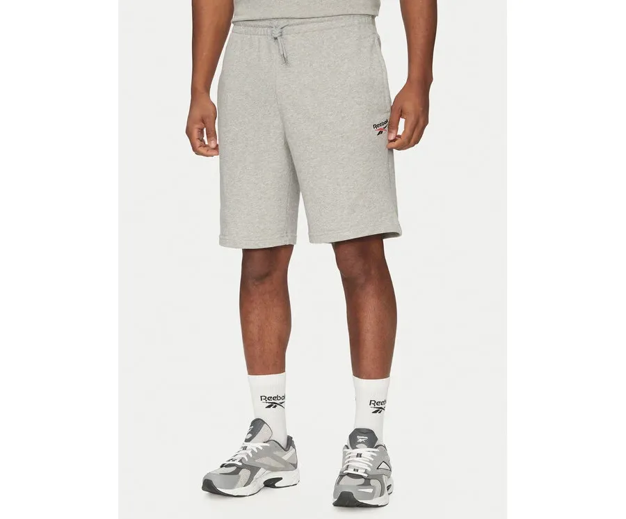 obrazek 1 Reebok Szorty sportowe 100221793 Szary Regular Fit