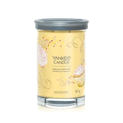 Zdjęcie Yankee Candle Vanilla Cupcake Signature Large Tumbler Świeca zapachowa 567 g