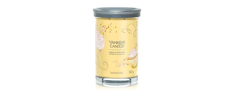 obrazek 1 Yankee Candle Vanilla Cupcake Signature Large Tumbler Świeca zapachowa 567 g