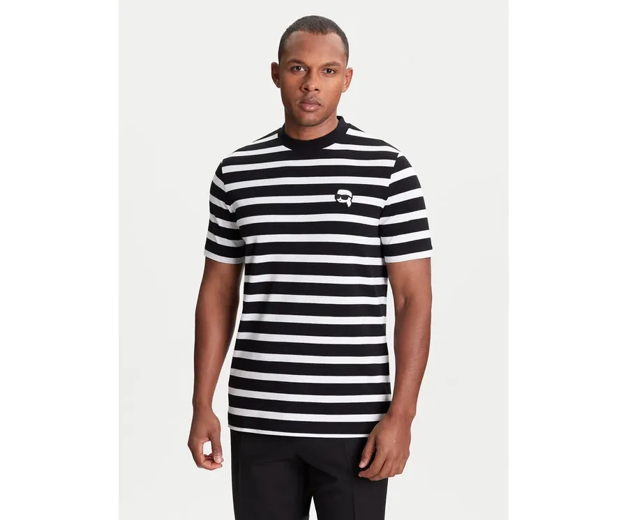 obrazek 1 KARL LAGERFELD T-Shirt 755022 553231 Czarny Regular Fit