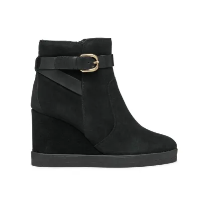 Zdjęcie Geox Botki D Elidea Wedge D46VQA 02243 C9999 Czarny