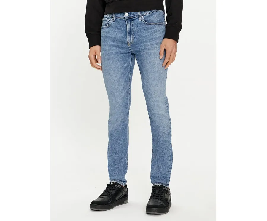 obrazek 1 Calvin Klein Jeans Jeansy J30J324843 Niebieski Super Skinny Fit