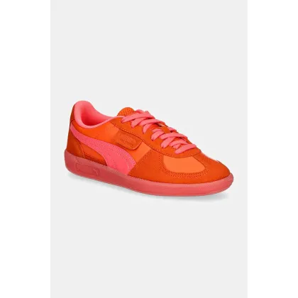 Zdjęcie Puma sneakersy skórzane Palermo kolor pomarańczowy 398381