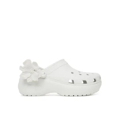 Zdjęcie Crocs Klapki Classic Bouquet Platform Clog 211292 Biały