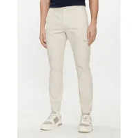 Zdjęcie Tommy Jeans Spodnie materiałowe Austin DM0DM18940 Beżowy Slim Fit