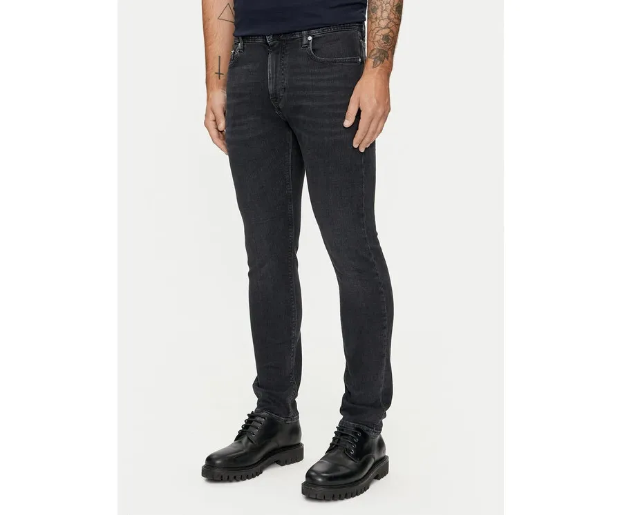 obrazek 1 Tommy Hilfiger Jeansy Bleecker MW0MW35719 Czarny Slim Fit