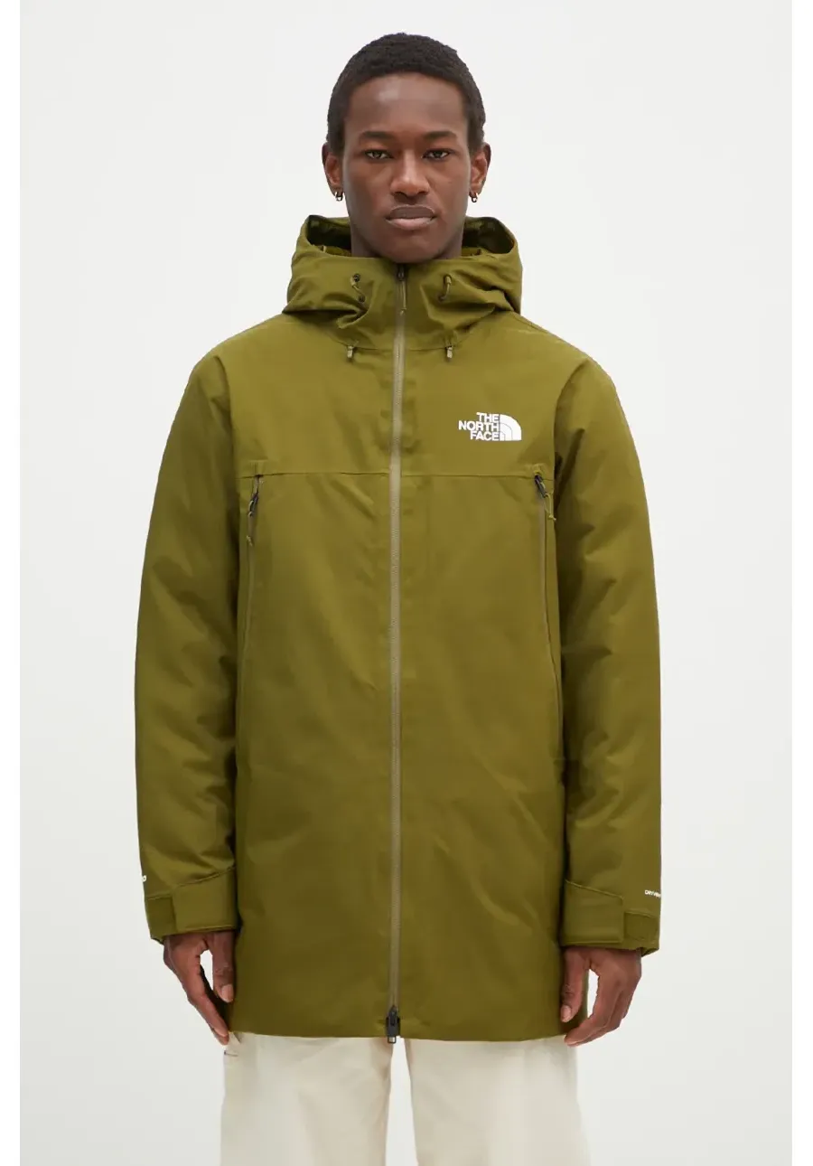obrazek 1 The North Face kurtka puchowa MTN Range męska kolor zielony zimowa NF0A88WEPIB1