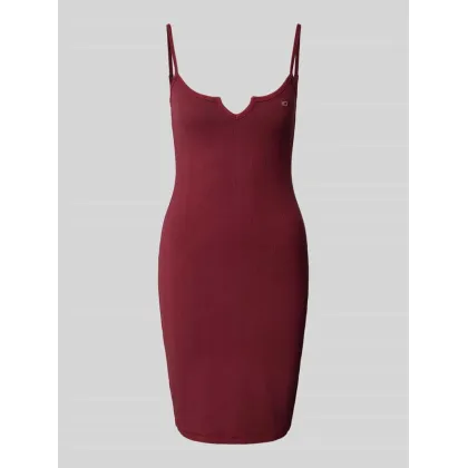 Zdjęcie Sukienka mini z prążkowaniem