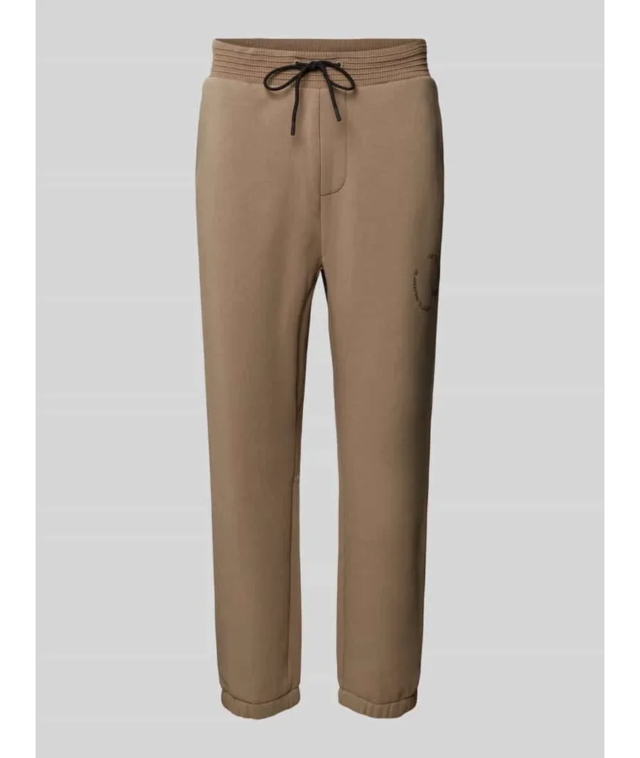 obrazek 1 Spodnie dresowe z elastycznym pasem model ‘Huggel’