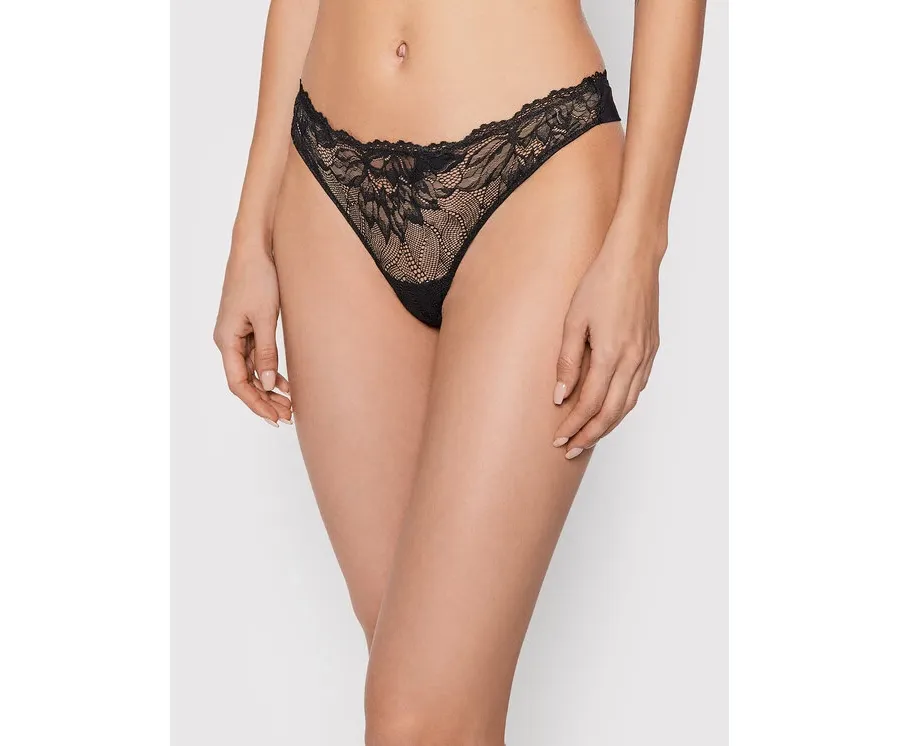 obrazek 1 Calvin Klein Underwear Stringi 000QF6397E Czarny