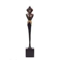 Zdjęcie Wyjątkowa statuetka faraona z brązu