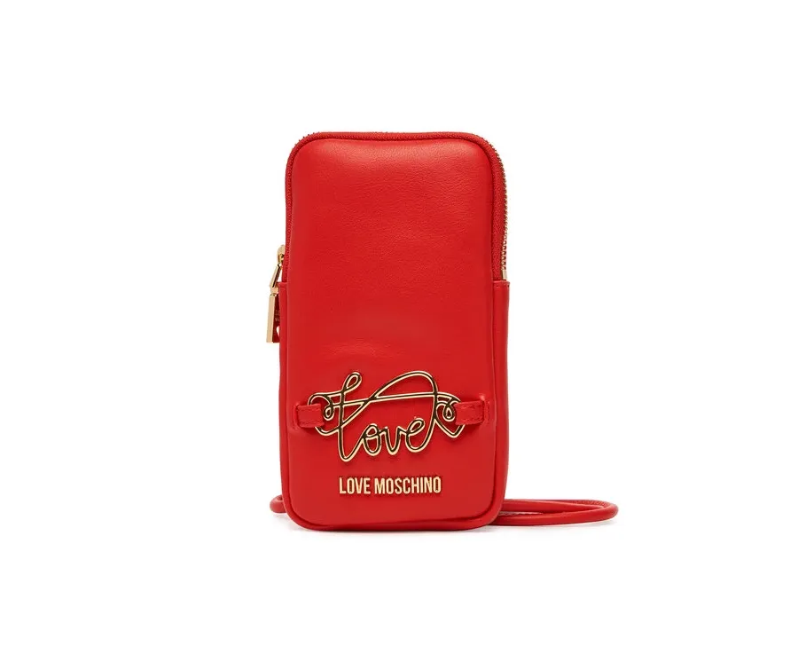 obrazek 1 LOVE MOSCHINO Torebka na telefon JC5737PP0MKG0500 Czerwony