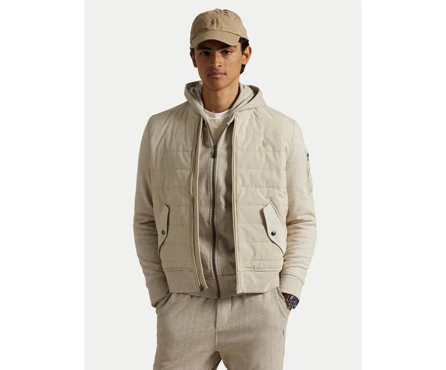 obrazek 1 Polo Ralph Lauren Kurtka bomber 710900848004 Beżowy Regular Fit