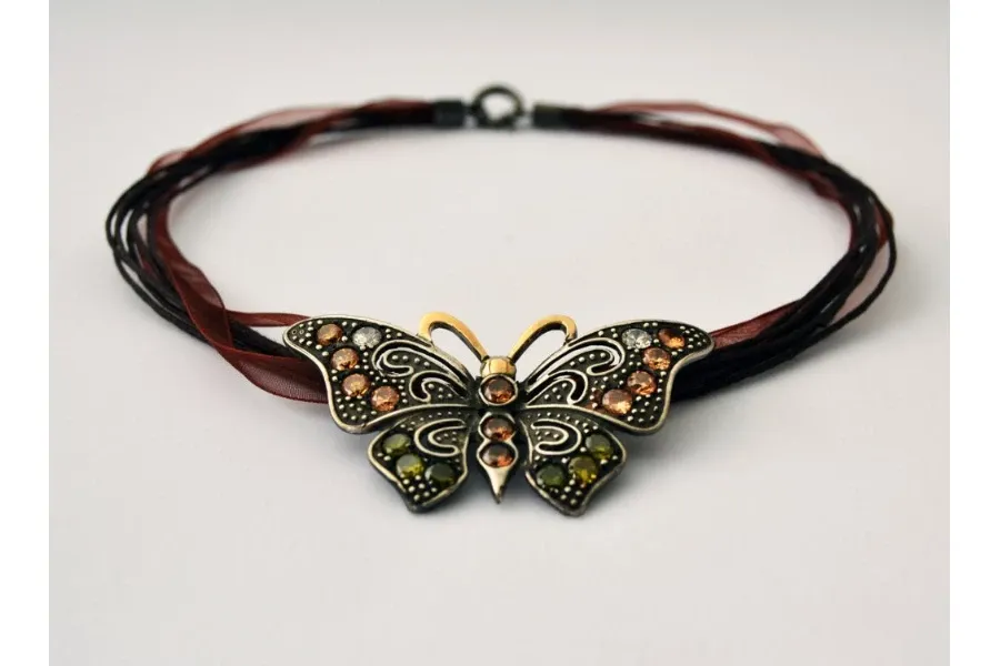 motyl na naszyjniku - luxury products