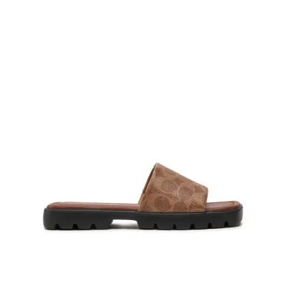 Zdjęcie Coach Klapki Florence CP898 Brązowy