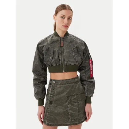 Zdjęcie Alpha Industries Kurtka bomber MA-1 Vintage 156002 Zielony Regular Fit