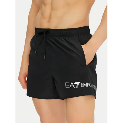 Zdjęcie EA7 Emporio Armani Szorty kąpielowe 7M000519 AF13049 MC026 Czarny Regular Fit