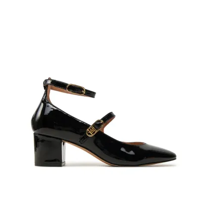 Zdjęcie Tommy Hilfiger Czółenka Pump Double Strap Patent Leather FW0FW08566 Czarny
