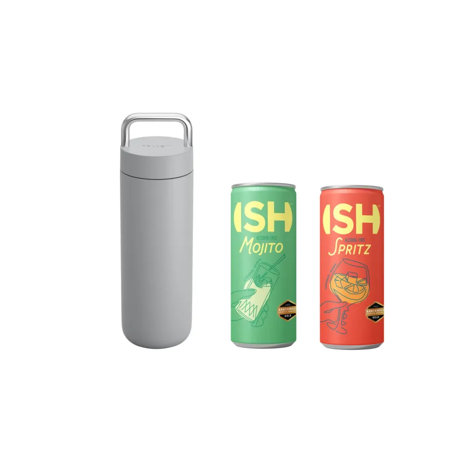 obrazek 1 Fellow - Carter Carry Tumbler - Kubek termiczny - Szary 591 ml FELLOW