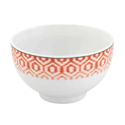 Zdjęcie Porcelanowa miska na warzywa Fiji z geometrycznym wzorem - Vista Alegre