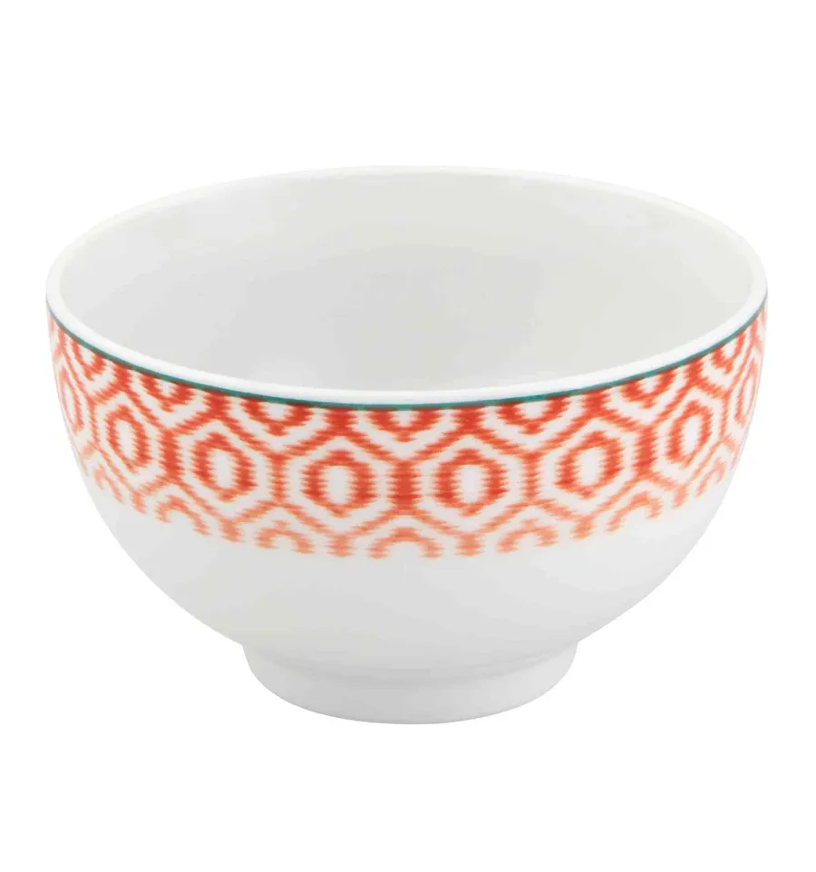 obrazek 1 Porcelanowa miska na warzywa Fiji z geometrycznym wzorem - Vista Alegre