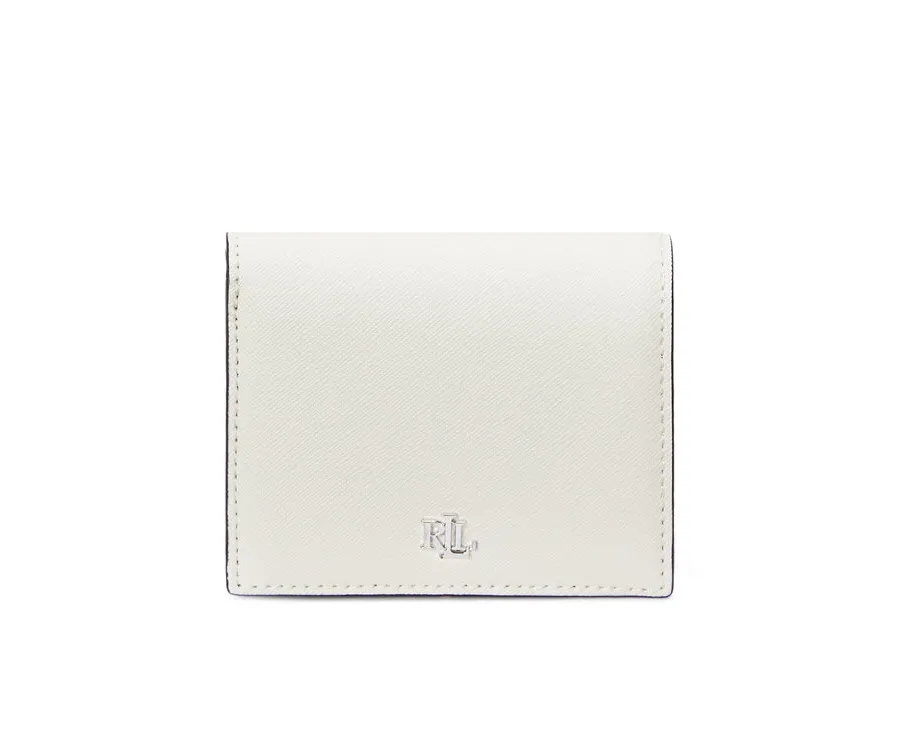 obrazek 1 LAUREN RALPH LAUREN Mały Portfel Damski 432962112008 Biały