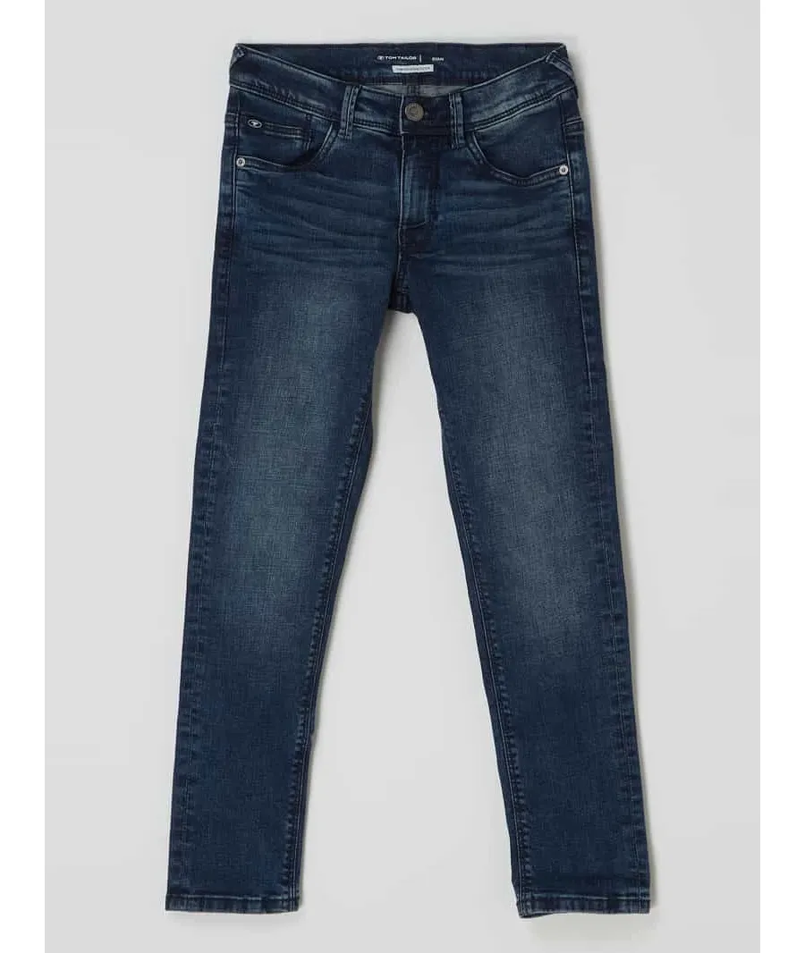 obrazek 1 Jeansy o kroju skinny fit z dodatkiem streczu model ‘Ryan’